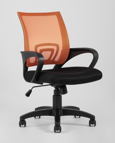 Компьютерное кресло Stool Group TopChairs Simple Оранжевое
