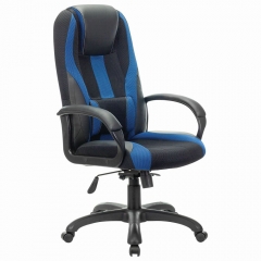 Кресло игровое BRABIX PREMIUM Rapid GM-102 Черный-синий