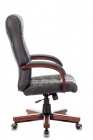 Кресло руководителя Бюрократ Бюрократ KB-10WALNUT/B/LEATH