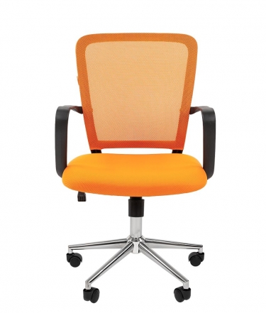 Кресло для оператора Chairman Chairman 698 chrome TW Оранжевое