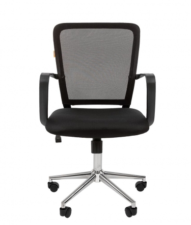 Кресло для оператора Chairman Chairman 698 chrome TW Черное