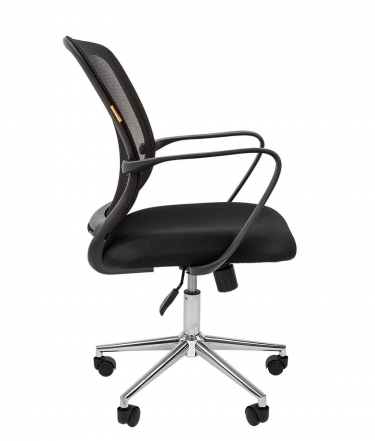 Кресло для оператора Chairman Chairman 698 chrome TW Черное