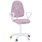 Кресло Китай Престиж KIDS Белый каркас Мороженки