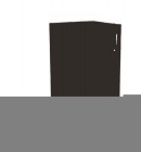 Стеллаж дверь ДСП с замком Skyland В411.3 Z/R Венге магия