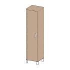 Гардероб с замком Skyland В702.2 Z/R Дуб девон