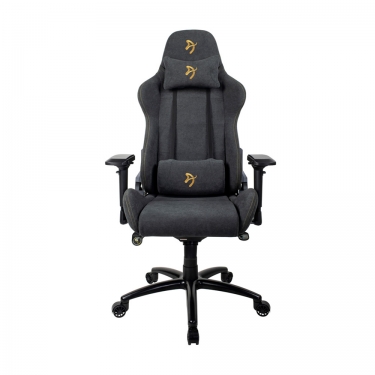 Геймерское кресло Arozzi Arozzi Verona Signature Soft Fabric Черный-золотой