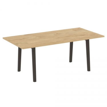 Стол переговорный Рива ONIX WOOD OW.PRG-19 Тиквуд Светлый/Темный