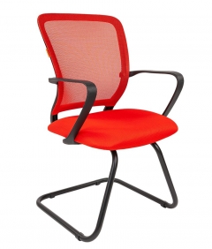 Кресло для посетителей Chairman 698V Красный
