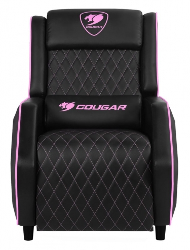 Геймерская софа COUGAR RANGER Черный-розовый