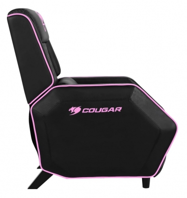 Геймерская софа COUGAR RANGER Черный-розовый