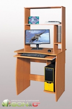 Компьютерный стол Моби-4-КЛ-2 Ольха русская