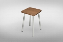 Табурет Форт ХРОМ пл 1 кат зеленый КОМПЛЕКТ 2 шт