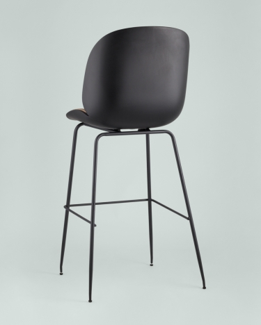 Стул барный Stool Group Beetle Lite PU со спинкой Бежевый