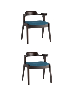 Комплект из двух стульев VINCENT 2 Синий