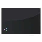 Доска магнитно-маркерная стеклянная BRAUBERG BRAUBERG 60х90 см Черная