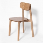 Стул с жестким сиденьем DAIVA Вега Дуб золотой