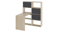 Стол письменный Трия тип 7 Дуб Сонома/Графит Серый