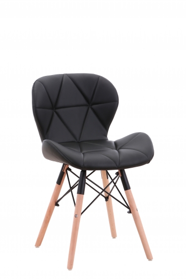Стул Stool Group Бон экокожа Черный