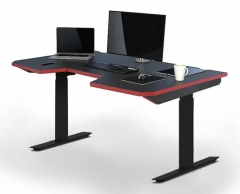 Геймерский стол Smarty Two-I Красный-черный