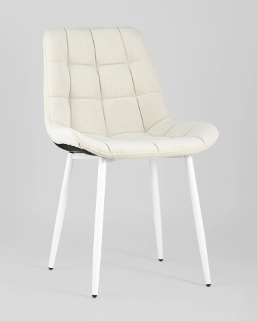 Стул Stool Group Флекс велюр Светло-бежевый