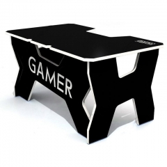 Стол геймерский Generic Comfort Gamer2/DS/NW Белый Черный