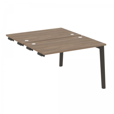 Стол-приставка двойной к опорным элементам Рива ONIX WOOD OW.D.SPR-2.7 Дуб Аризона/Темный