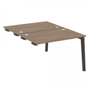 Стол-приставка двойной к опорным элементам Рива ONIX WOOD OW.D.SPR-2.8 Дуб Аризона/Темный