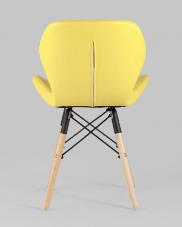 Стул Stool Group Бон экокожа Желтый