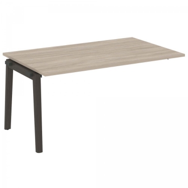 Проходной наборный элемент переговорного стола Рива ONIX WOOD OW.NPRG-4 Дуб Аттик/Темный