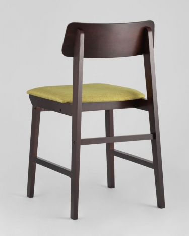 Комплект из двух стульев Stool Group ODEN мягкая тканевая Оливковая обивка