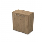 Шкаф низкий ALSAV GLOSS LINE 9НШ.023.1 Teakwood