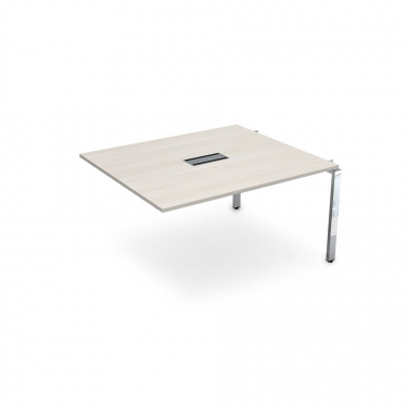 Стол системы БЭНЧ, переговорный, средний ALSAV GLOSS LINE НСПС-П.927 Ivory