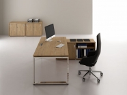 Комплект офисной мебели GLOSS LINE 03 Teakwood