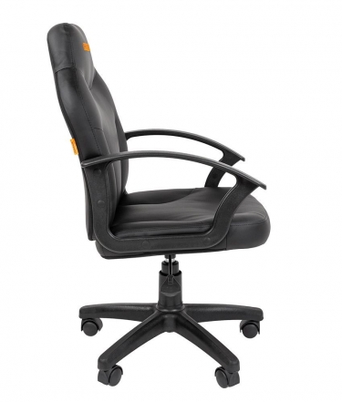 Офисное кресло для оператора Chairman CHAIRMAN 210 экокожа Черный с логотипом