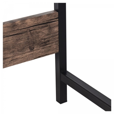 Стол на металлокаркасе BRABIX BRABIX LOFT CD-003 Мореный дуб