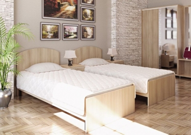 Стол с 2-мя тумбами и бортиком правый Рива LIGHT С-СТ-170 Пр Акация Лорка