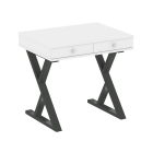 Стол письменный Рива HOME OFFICE VR.SP-1-79.M Белый Бриллиант/Антрацит металл