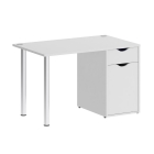 Стол письменный Рива HOME OFFICE VR.SP-3-118.1 Белый