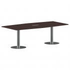 Конференц-стол на 6-8 человек Skyland IMAGO ПРГ-4 Венге Магия-алюминий