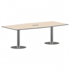 Конференц-стол на 6-8 человек Skyland IMAGO ПРГ-4 Клен-алюминий