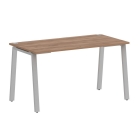 Стол письменный Рива HOME OFFICE VR.SP-3-138.A Венге Цаво/Серый металл