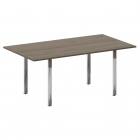 Стол переговорный Рива METAL SYSTEM DIRECT БП.ПРГ-180 Вяз Благородный