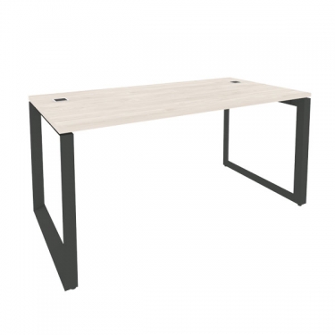 Стол рабочий руководителя на О-образном м/к ONIX Рива O.MO-SRR-4.8 Денвер Светлый/Антрацит