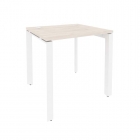 Стол рабочий на П-образном м/к Рива ONIX O.MP-SP-0.7 Денвер Светлый/Белый