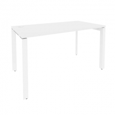 Стол рабочий на П-образном м/к Рива ONIX O.MP-SP-3.7 Белый Бриллиант