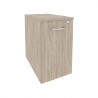 Тумба низкая выдвижная приставная / опорная Рива ONIX O.VTPO-1.7 Дуб Аттик