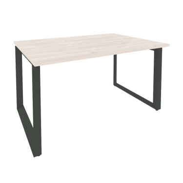 Стол переговорный 1 столешница Рива ONIX O.MO-PRG-1.3 Денвер Светлый/Антрацит