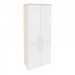 Шкаф высокий широкий ONIX O.ST-1.3 Денвер Светлый/Белый