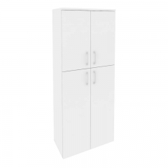Шкаф высокий широкий ONIX O.ST-1.8 Белый Бриллиант