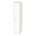 Шкаф высокий узкий правый Рива ONIX O.SU-1.10RR white Денвер Светлый